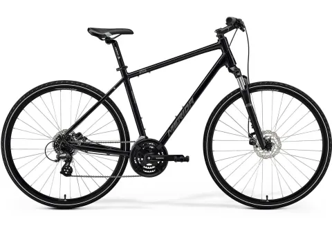 Велосипед 28" Merida CROSSWAY 10 (2025) рама - L Black (Silver)