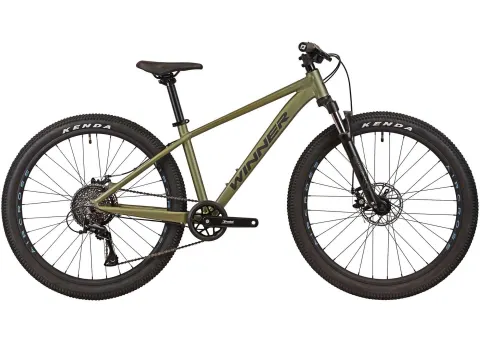 Велосипед 26" Winner SOLID - FX рама - S (2025) Зеленый