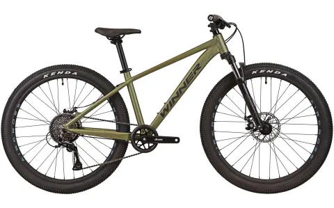 Велосипед 26" Winner SOLID - FX рама - S (2025) Зеленый