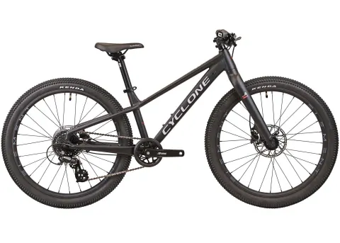 Велосипед 24" Cyclone ULTIMA рама - 12 (2025) Черный матовый