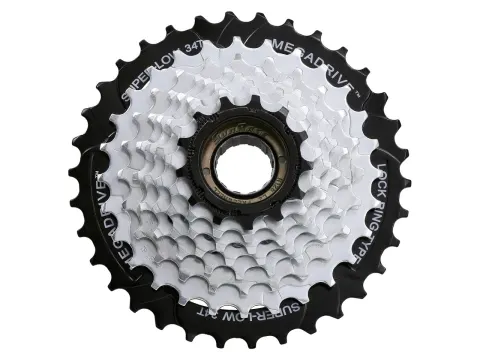Тріскання інд. SUN RACE M56 8S, 13-34T, Zinc+Black