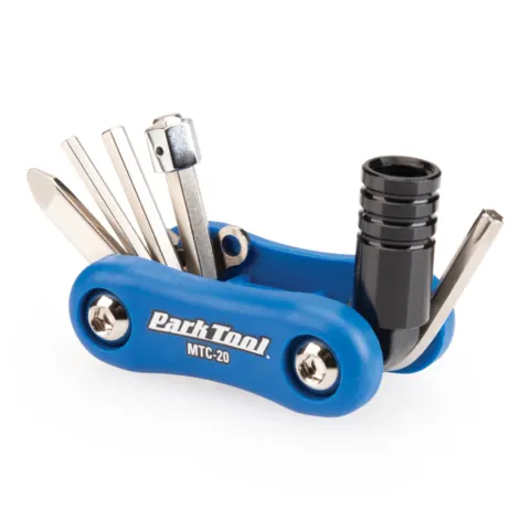 Мультитул Park Tool MTC-20, 3/4/5/6/8mm, T25, викрутка, адаптер накачування CO2
