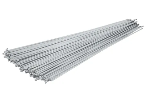 Спіца 256мм 14G Pillar PSR Standard, матеріал нержав. сталь Sandvic Т302+ срібляста (72шт в упаковці)