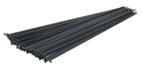 Спиця 294мм 14G Pillar PSR Standard, матеріал нержав. сталь Sandvic Т302+ чорна (72шт в упаковці)