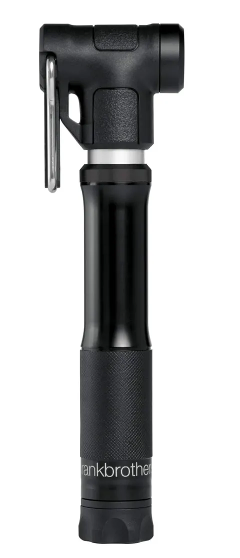 Мининасос Crankbrothers STERLING S, алюминиевый, smart head, 100 psi/7 bar, черный