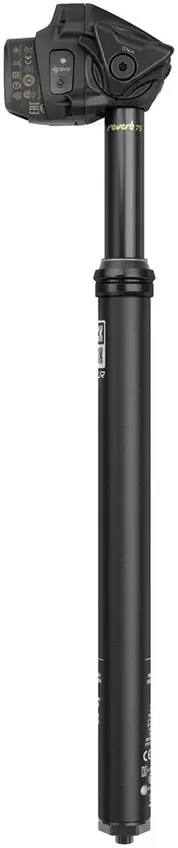 Підсідальний штир SRAM SP REVERB AXS XPLR, хід 75мм, 27.2х400мм (без монети та акумулятора), ОЕМ, без пакування