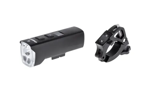 Велосипедна фара ONRIDE Swift (1500 lm, 4800 mAh, Type-C), Power Bank, інд. заряду, алюмінієва