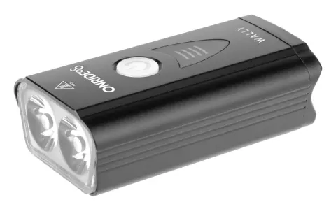 Велосипедная фара ONRIDE Wally (900 lm, 2800 mAh, Type-C), алюминиевая
