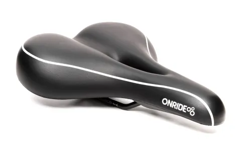 Седло ONRIDE Ace Gel стальные рамки черный 262x198мм