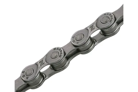 Цепь KMC Z8.3, 7-8 скоростей, 116 звеньев, Grey + замок ОЭМ (уп. 5 штук)