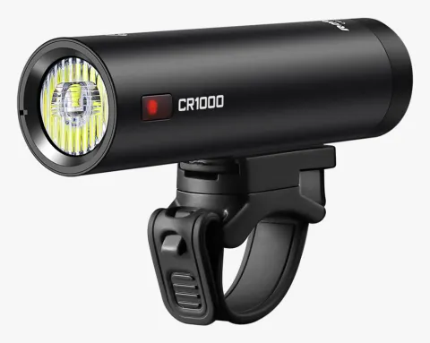 Велосипедна фара Ravemen CR1000 (1000 lm, 4000 mAh) дротова кнопка
