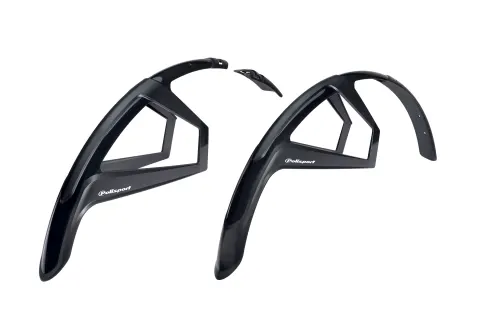 Комплект крил POLISPORT G-MUD GRAVEL 28" (50 мм) чорний