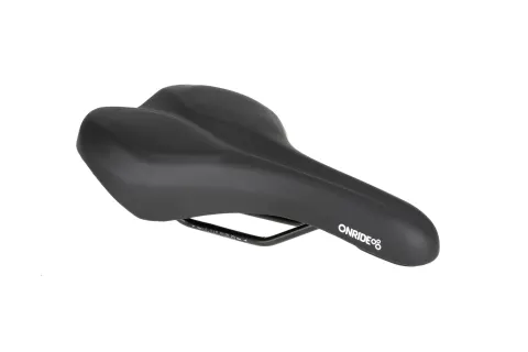 Седло ONRIDE Stay, Memory Foam, рамки сталь, черное, 278 х 175 мм
