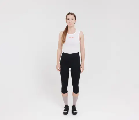 Велотруси жіночі без лямок з памперсом KLS Maddie 3 3/4 чорний S