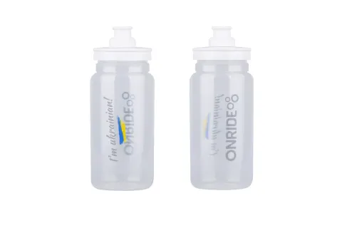 Фляга ONRIDE Elite Fly UA 550 мл прозора