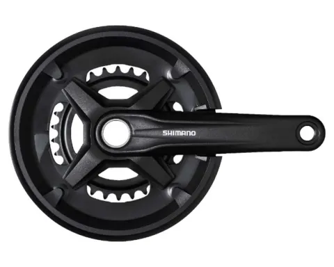 Шатуны Shimano FC-MT210-2, 170мм, 46X30, интегрированная ось, без каретки, OEM