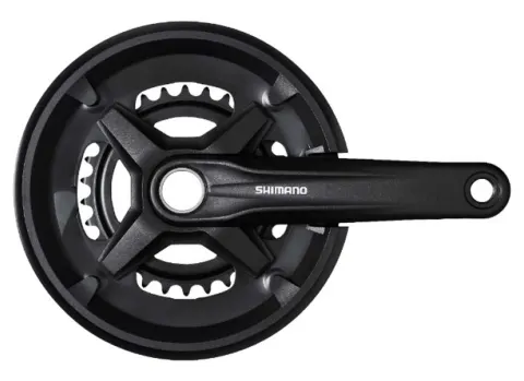 Шатуны Shimano FC-MT210-2, 170мм, 46X30, интегрированная ось, без каретки, OEM