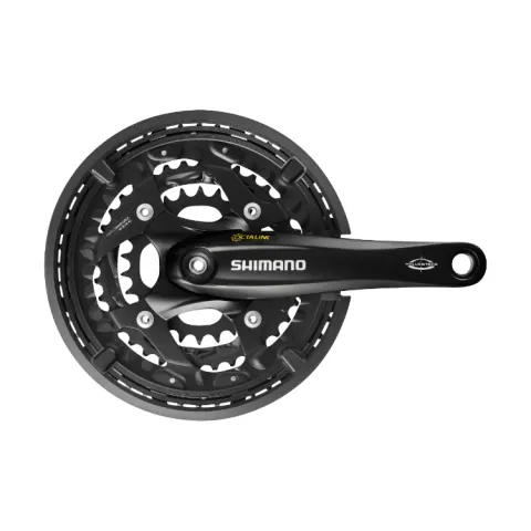 Шатуны Shimano FC-T521 Octalink, 175мм 48Х36Х26с 10-шв. с болтами, OEM