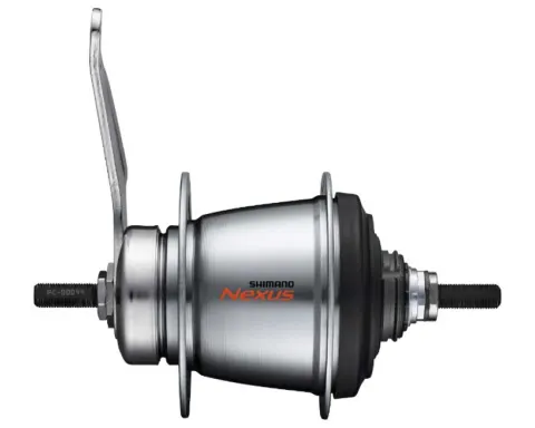 Втулка задняя Shimano, SG-C3001-7, NEXUS 7-быстрый, 127X176мм, с ножным тормозом, серебряная, OEM,127x176, насыпной, 176 мм, 36H