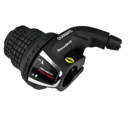 Шифтер Shimano RevoShift, SL-RS35 левый 3-быстрый. (без индексов) трос 1800мм ОЭМ