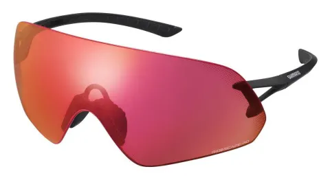 Окуляри SHIMANO AEROLITE P RIDESCAPE ROAD, червоний металік