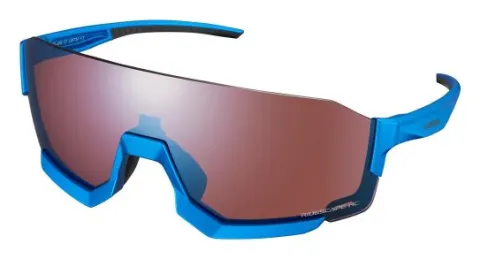 Окуляри SHIMANO AEROLITE 2,RIDESCAPE HIGH CONTRAST, синій металік