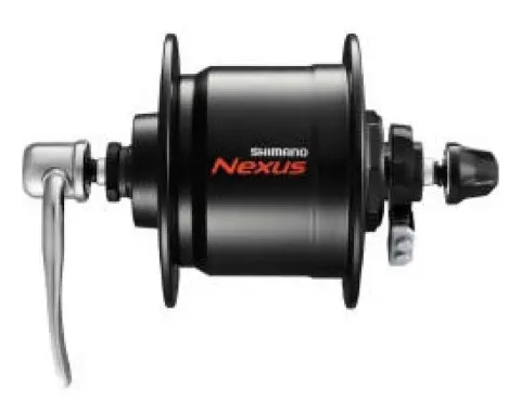 Втулка задняя Shimano, Динамо- DH-C3000-3N-QR, NEXUS, 6V 3.0W, OLD:100MM, QR эксцентр, W/SM-DH10, черный,9x100 QR, насыпной, 100 мм,эксцентрик, 32H