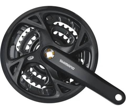 Шатуны Shimano FC-M371-3, 175мм, 48X36X26T, защита звезд, с болтами