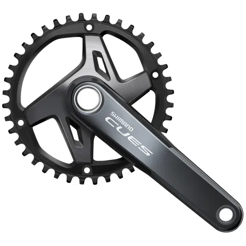 Шатуны Shimano FC-U8000-1, CUES, встроенная ось, 170мм, 40с, 9-11-шв.