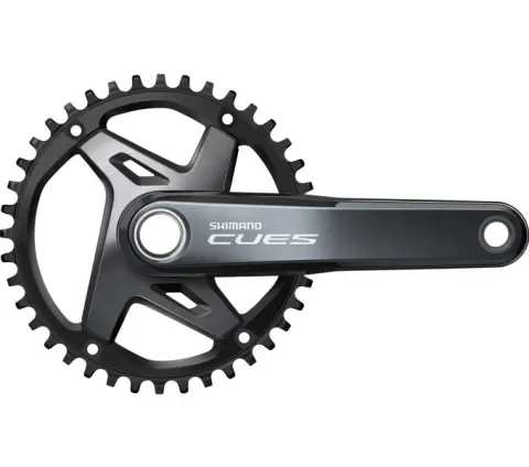 Шатуны Shimano FC-U8000-1, CUES, встроенная ось, 175мм, 40з, 9-11-шв.