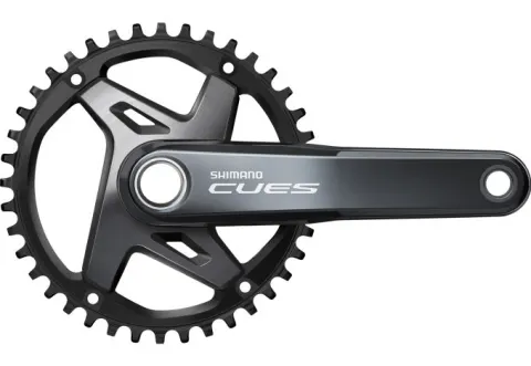 Шатуны Shimano FC-U8000-1, CUES, встроенная ось, 175мм, 40з, 9-11-шв.