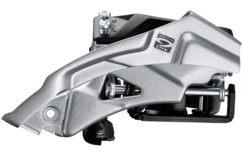 Перемикач передній Shimano FD-M2000 ALTUS 3X9, TOP-SWING, 34,9/31,8/28,6мм адапт, універс.тяга, для 40зуб