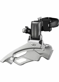 Перемикач передній Shimano FD-M371 ALTUS 3X9, DOWN-SWING 34.9мм (31.8/28.6 адапт) універс.тяга, для 44/48зуб
