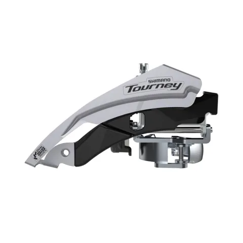 Переключатель передний Shimano FD-TY600, Top-Swing, универсальная тяга, хомут 31,8/34.9мм, для 42з