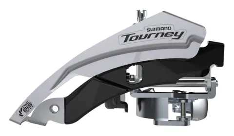 Перемикач передній Shimano FD-TY601, Top-Swing, універс.тяга, хомут 31,8/34.9мм, для 48з