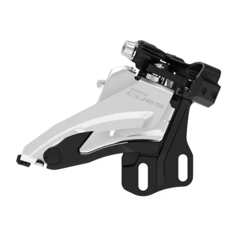 Переключатель передний Shimano FD-U4000, CUES, 2X9-10, SIDE SWING, FRONT-PULL, E-TYPE, макс. 36/40зуб.
