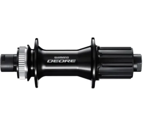 Втулка задня Shimano, FH-M6010 DEORE 12MM THRU TYPE AXLE OLD:142мм CENTER LOCK, насипний, 142 мм, Центрлок, вісь, 32H