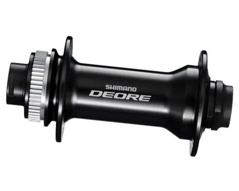 Втулка передняя Shimano, НB-M6010 DEORE 15MM THRU TYPE AXLE OLD: 100мм CENTER LOCK, насыпной, 100мм, Центрлок, ось, 32H