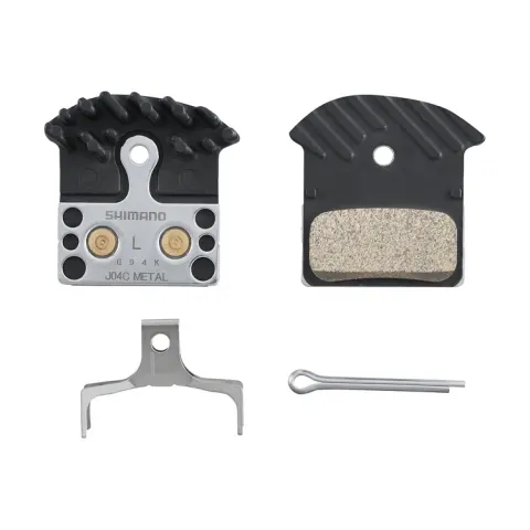Тормозные колодки J04C + радиатор XTR/XT/SLX/ALFINE/SHIMANO, металл