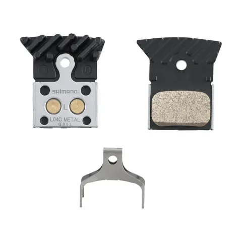 Тормозные колодки L04C + радиатор XTR/XT/SLX/ALFINE/SHIMANO, металл