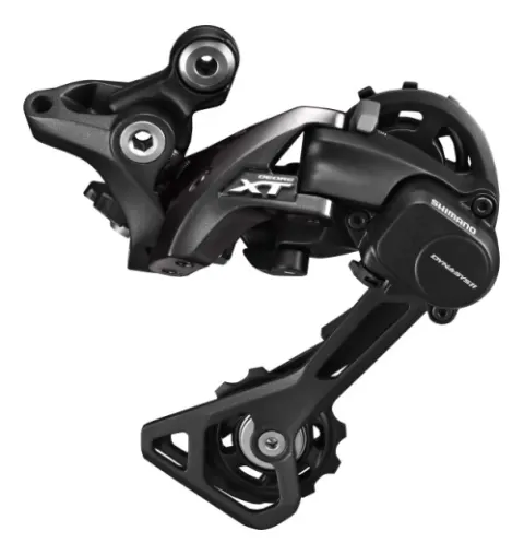 Переключатель задний Shimano RD-M8000-GS DEORE XT, SHADOW+ 11-быстрый. средний Shimano рычаг