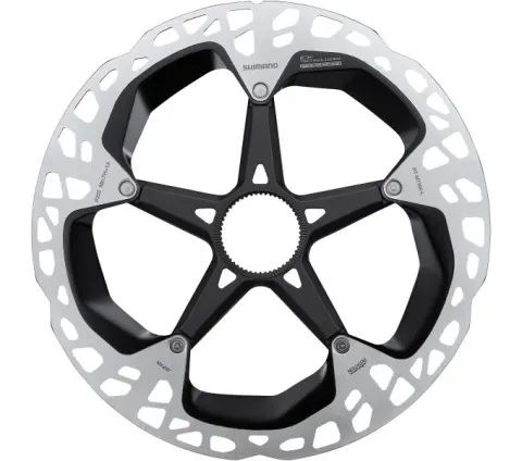 Ротор Shimano RT-MT900-L, 203мм, ICE TECH FREEZA CENTER LOCK, гайка з зовнішніми зачепами