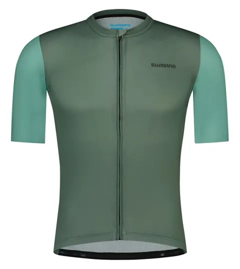 Велоджерсі Shimano ARIA зелене, р. XS