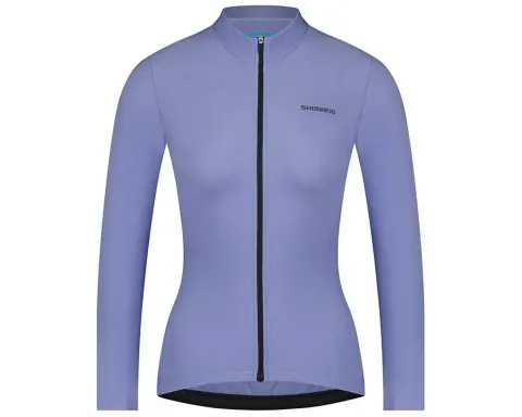 Велоджерсі жіноче Shimano Element long sleeves, блакитне, розм. M