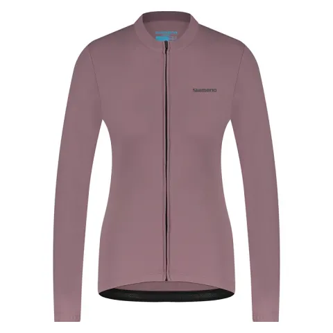 Велоджерси женское Shimano Apice long sleeves утепленное, бежевое, разм. XXS