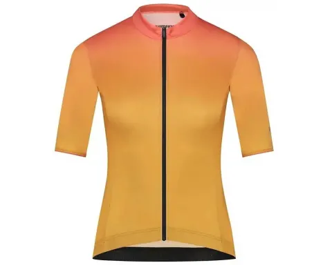 Велоджерсі жіноча Shimano ELEGANZA жовта р.S