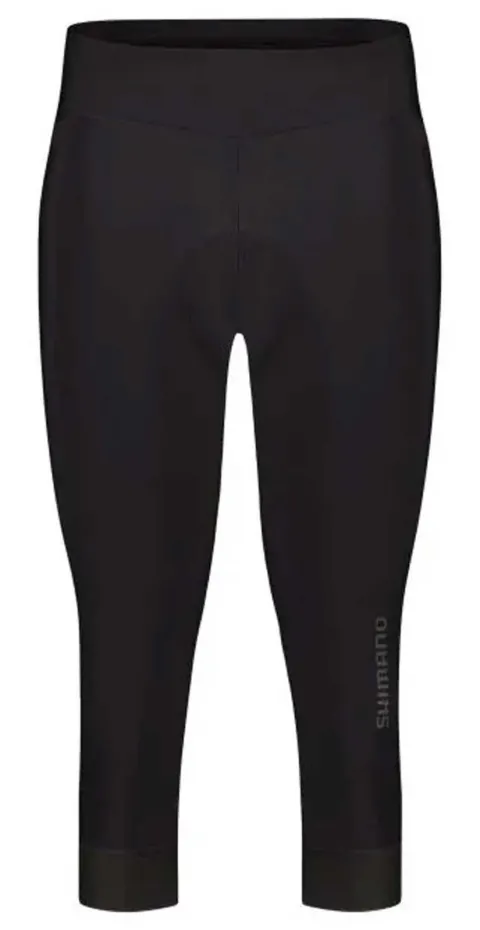Велотрусы женские с лямками удлиненные Shimano Apice черные разм. M