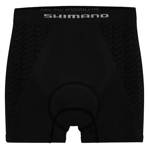 Велотруси-базовий шар SHIMANO VERTEX LINER (чорний), безшовний з міським памперсом, розм. XS