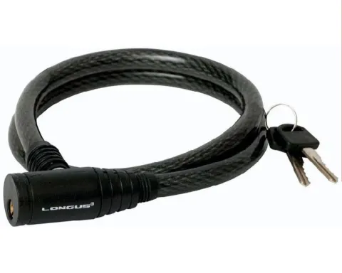 Замок Longus 10Х650мм, черный