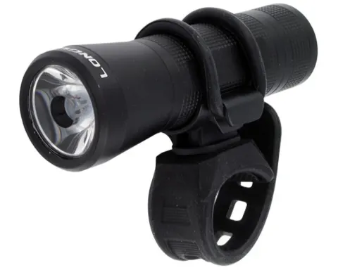 Світло переднє Longus 3W LED, 3 ф-ції, 150lm, чорний